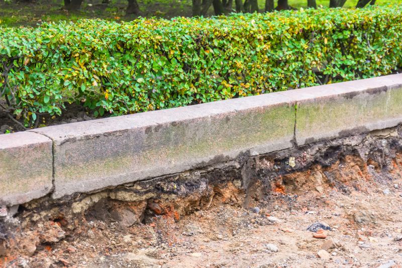 Concrete Border Installation detail
