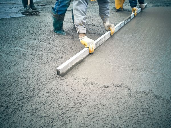 Cement Slab Construction in Ankeny