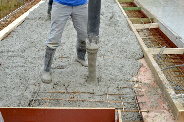 Concrete Base Construction in Ankeny