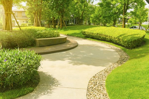 Cement Walkway Installation in Ankeny