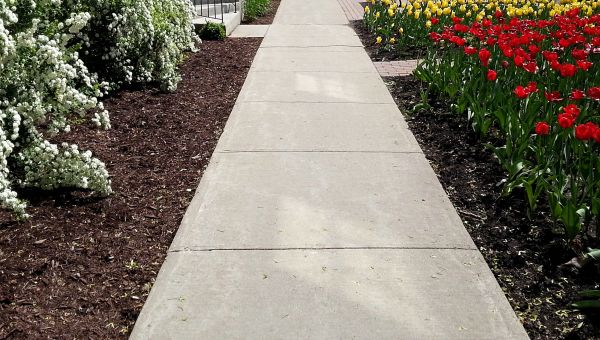 Cement Sidewalk Installation in Ankeny