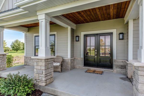 Concrete Porch Construction in Ankeny