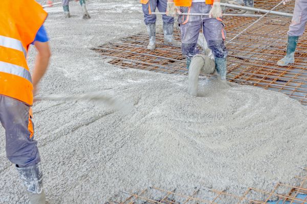 Cement Slab Pouring in Ankeny
