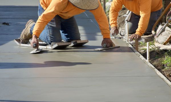 Cement Pad Construction in Ankeny
