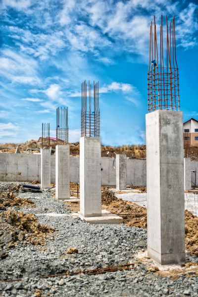 Concrete Footer Pouring in Ankeny