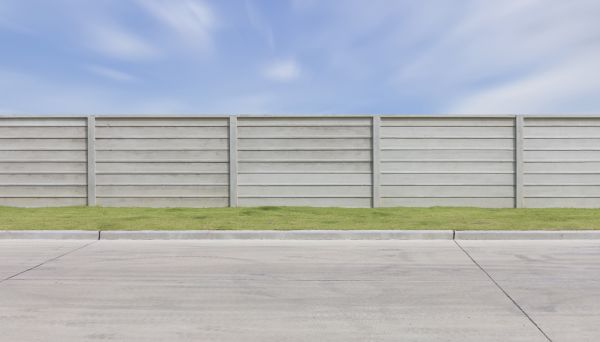 Concrete Fence Installation in Ankeny