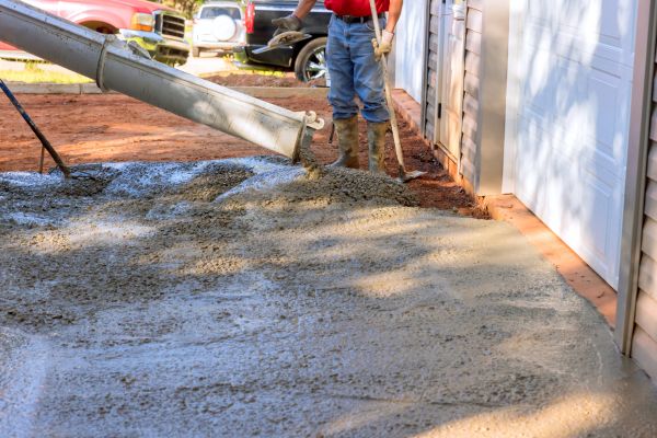 Cement Driveway Pouring in Ankeny