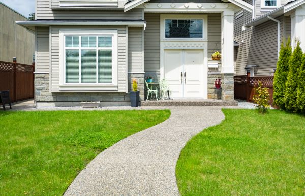 Concrete Path Construction in Ankeny