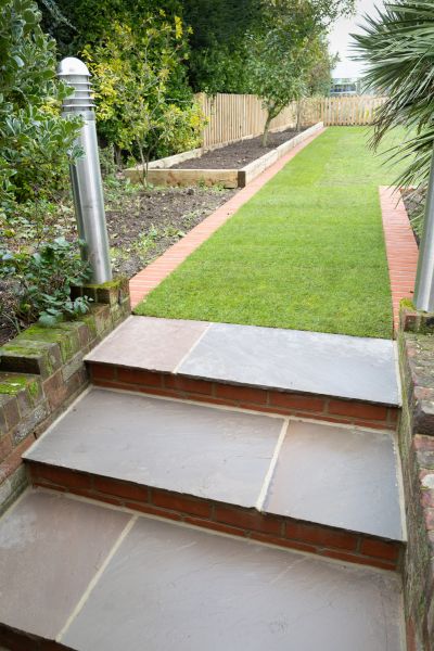 Backyard Steps Installation in Ankeny