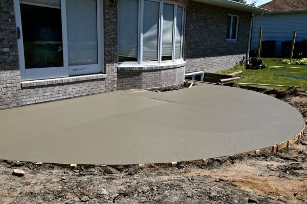 Deck Concrete Construction in Ankeny