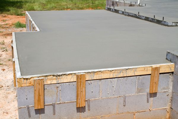 Concrete Slab Installation in Ankeny