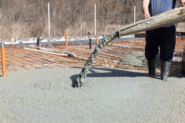 Pole Barn Slab Pouring in Ankeny