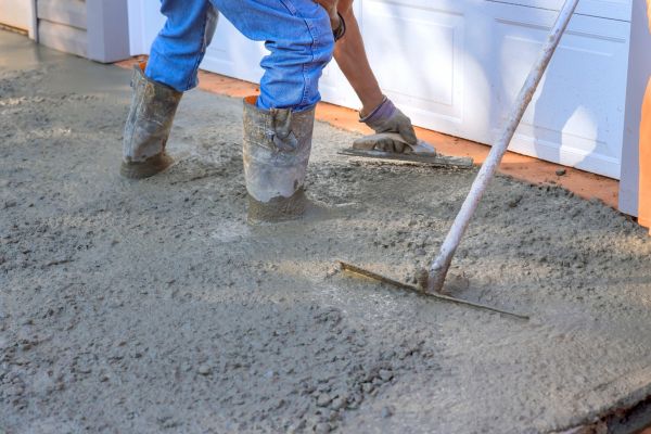 Driveway Slab Construction in Ankeny