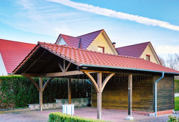Carport Base Construction in Ankeny