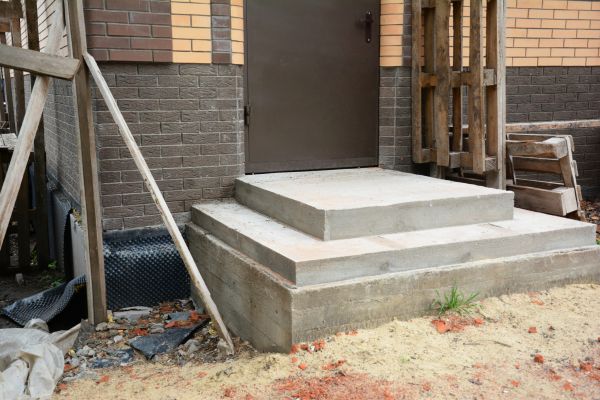 Cement Steps Construction in Ankeny