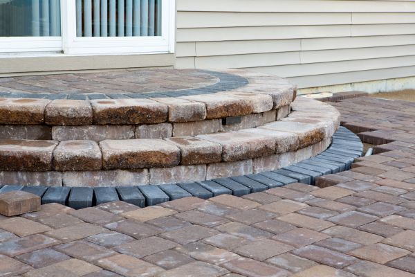 Patio Step Installation in Ankeny
