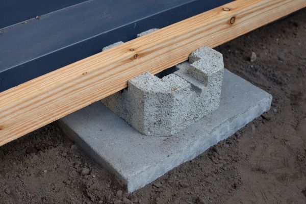 Deck Footing Construction in Ankeny